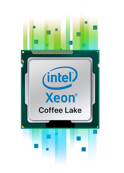 Intel Xeon E-2240 Dört Çekirdekli CPU 