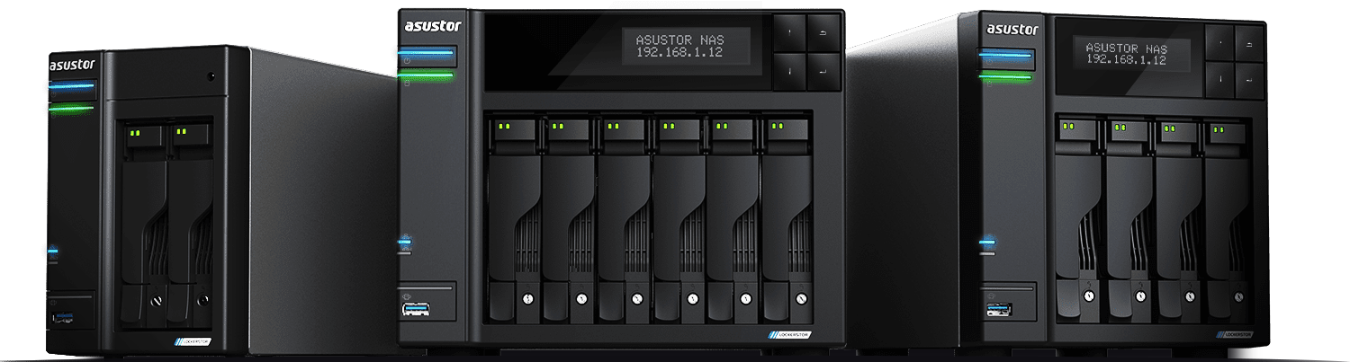 Enthusiast-grade NAS with two, four or six bays - ASUSTOR NAS