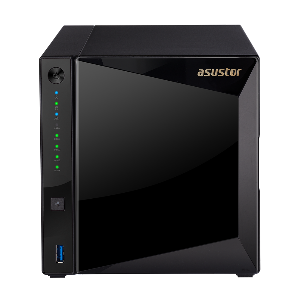 AS-604T, A multi-functional 4-bay NAS server designed for small business  and home use