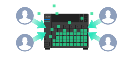 Colaboración unificada para equipos distribuidos edge storage